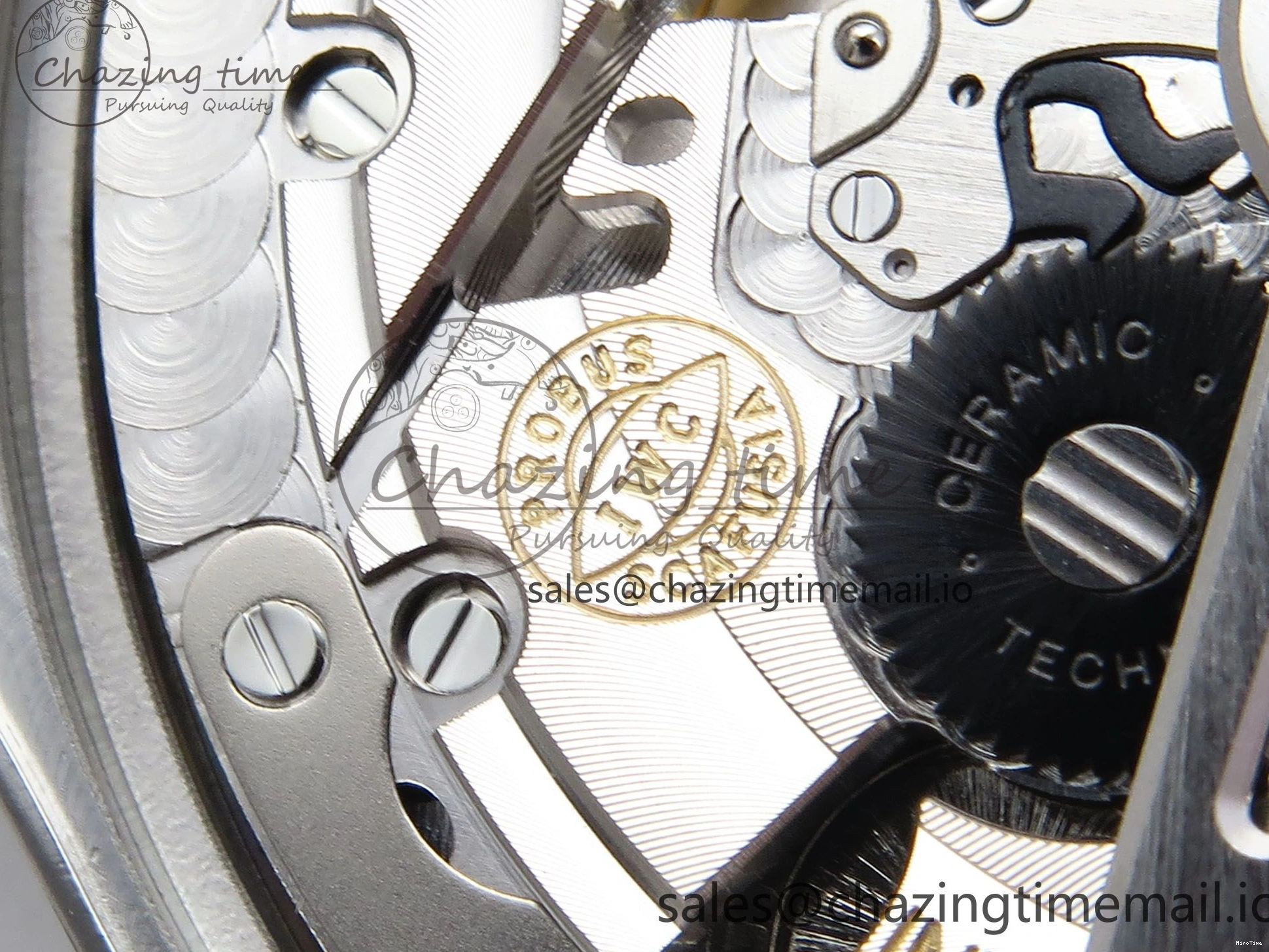 MIROTIME 0324 Portugieser Auto IWC0562A APSF 1:1 Best Edition White RG Dial on SS Bracelet A Unique 6991